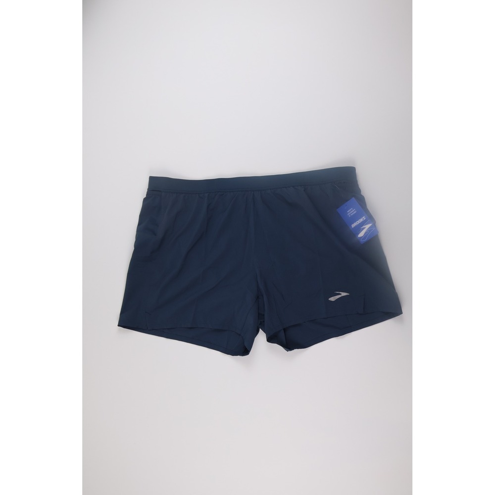 Brooks Journey 5" Running Shorts XL Blue Slate Athletic Training NEW WITH TAGS